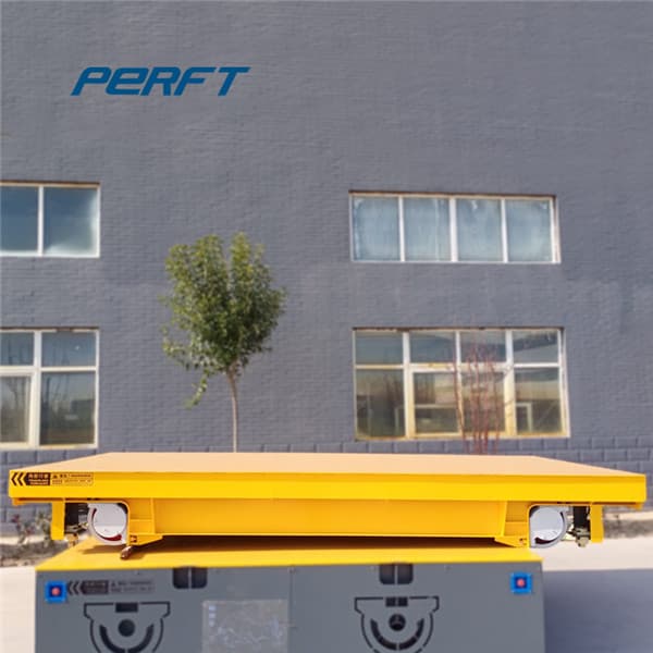 self propelled trolley with flat steel deck 120 tons